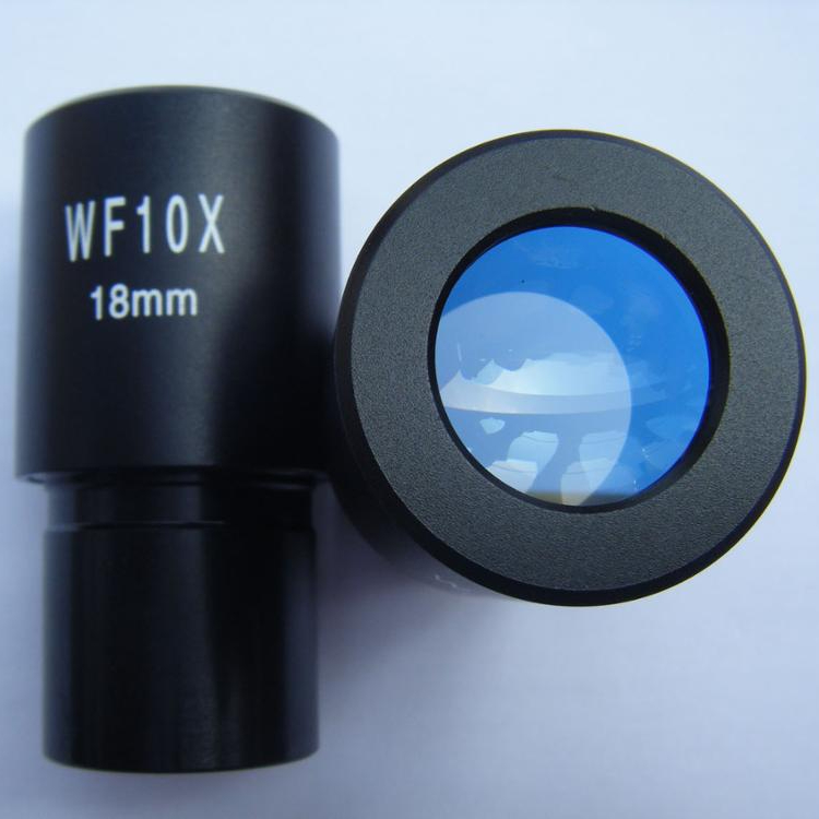 Широкоугольный окуляр для Биологический микроскоп Wf10X/18 микрометр с один интерфейс 23,2 мм