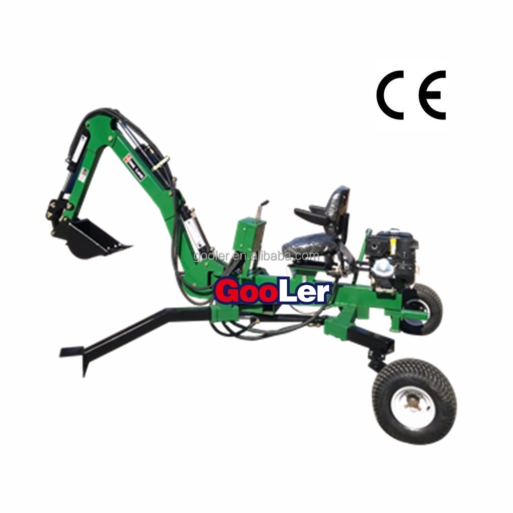15HP EPA буксируемый экскаватор-экскаватор с лопатой/ditch finger/log thumb для продажи