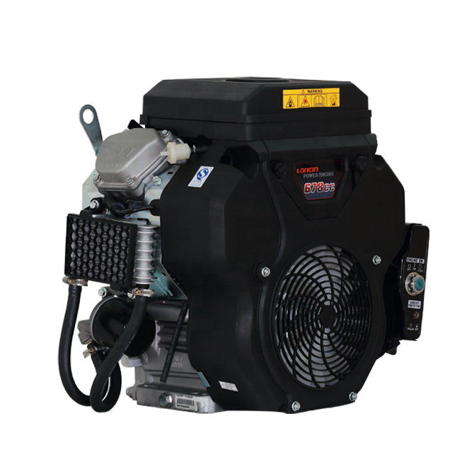 Двигатель с воздушным охлаждением 20HP V-Twin, горизонтальный вал OHV, бензиновый двигатель для лодки с длинным хвостом
