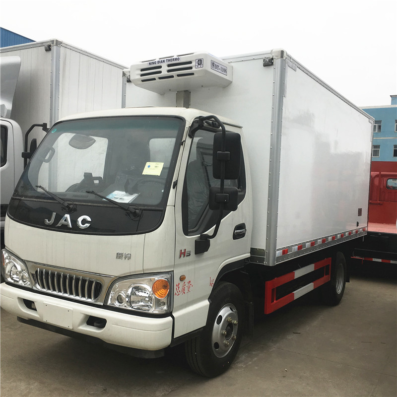 Маленький холодильник Jac для грузовика