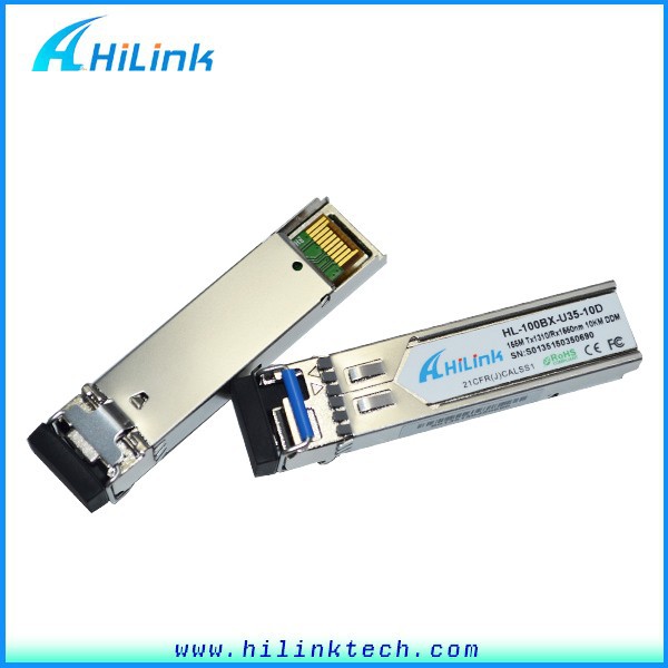 Конкурентоспособная цена оптический модуль 155 м биди SFP 10 км