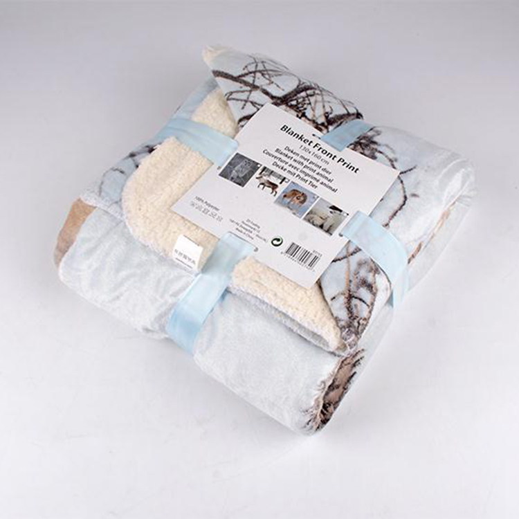 Высочайшее качество мягкий органический 100% полиэстер Softextile Вязаная Детская Одеяло
