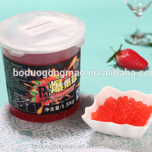 Китайский Лучшие Продажи Bubble Tea жемчуг заменитель Popping Boba