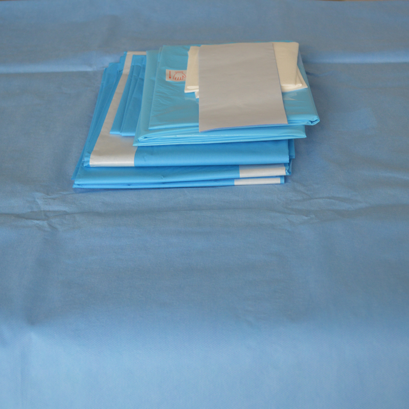 nonwoven disposable medical drape surgical pack laparotomy pack surgical foot pack surgical universal pack