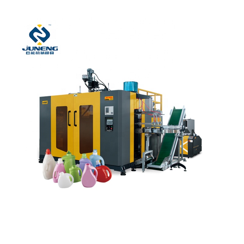 Экструзионная выдувная машина 2S5L для производства пластиковых бутылок HDPE, выдувная машина jerrycan
