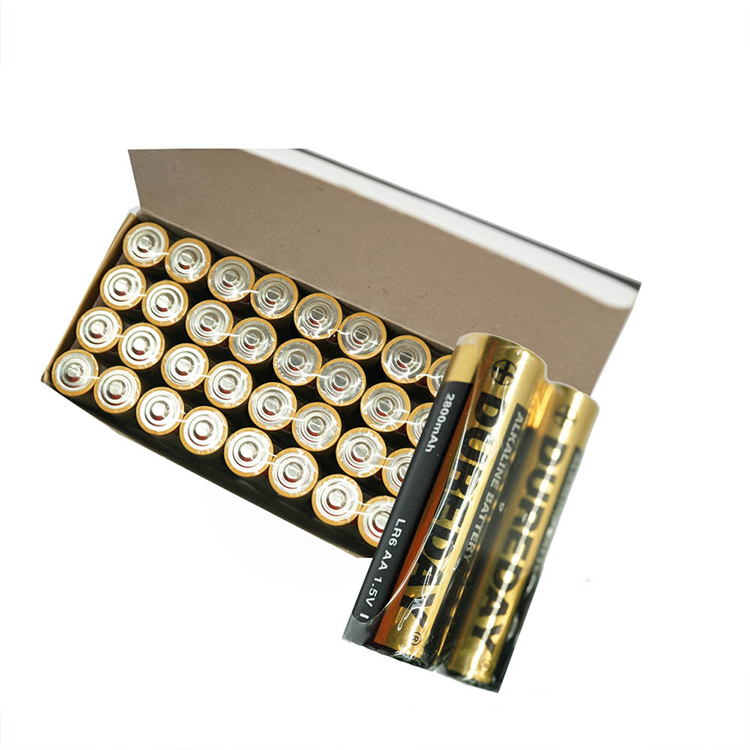 2800mAh 360mins high capacity dry cell blister/shrink packaging 3x1.5v AA LR6 am3 um3 baterai alkaline battery AA no. 5 battery