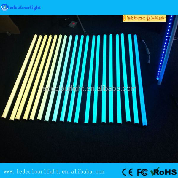 Светодиодная трубка DMX RGB с крышкой для молока, 12 В постоянного тока, адресная цифровая неоновая трубка, цветные трубки 1 м