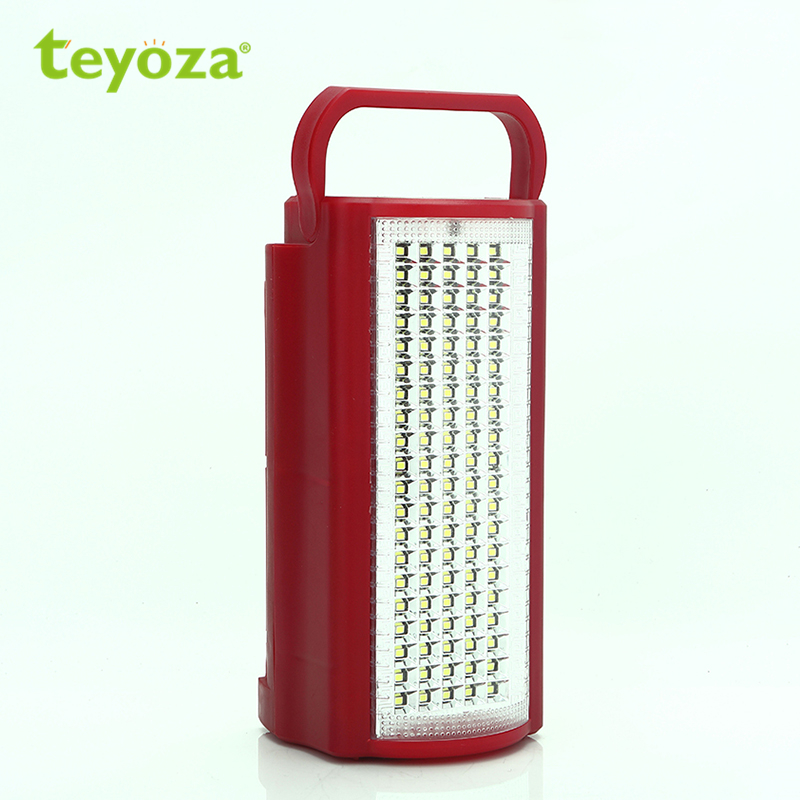 Портативный Перезаряжаемый аварийный светодиодный фонарь teyoza с USB