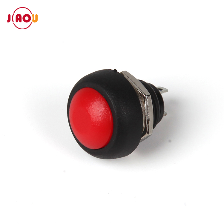JIAOU 12mm OFF (ON) PBS-33B waterproof momentary power button switch