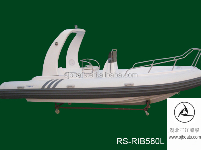 Best quality FRP material Hull Luxury RIBS
