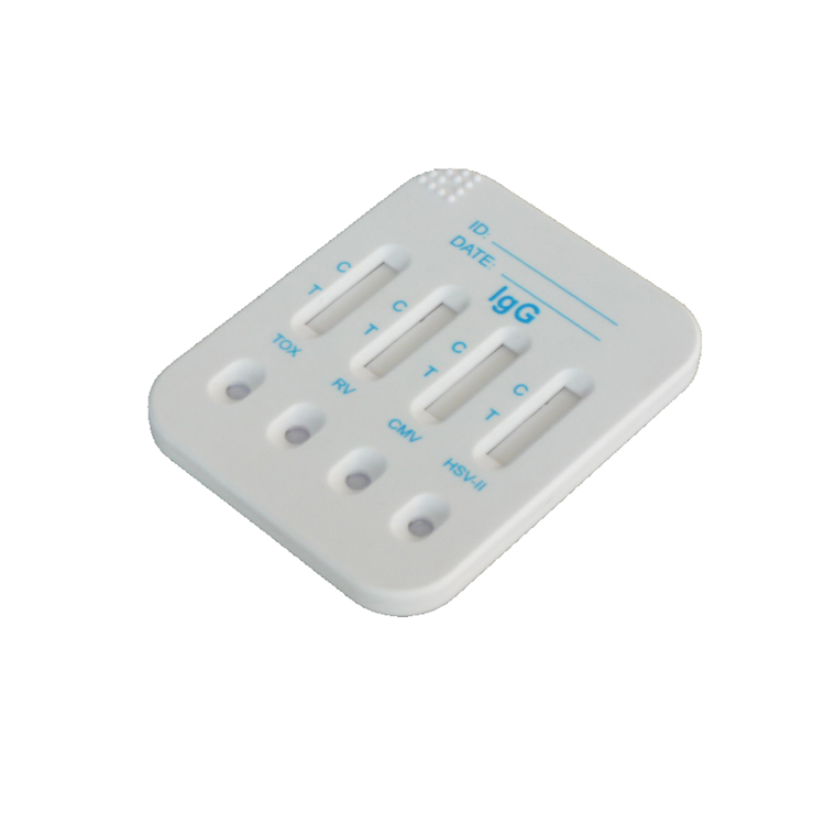 Факел Diagnos 4 в 1 (Toxo,RV,CMV,HSV-2), тест/панель для быстрого тестирования факела