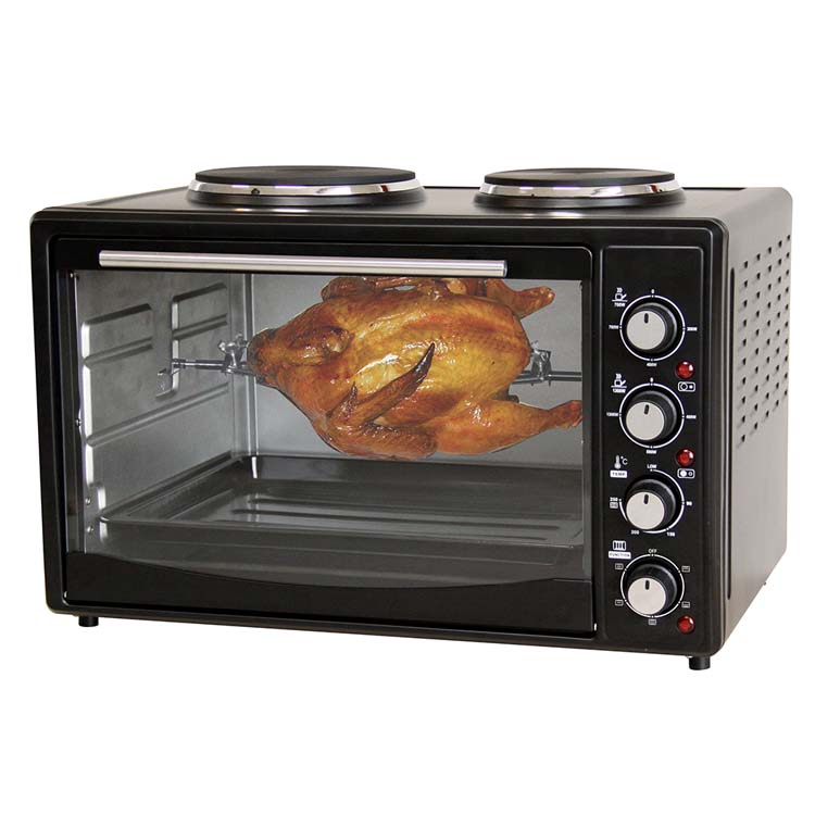Кухонное приспособление 42L 1400W 4 шт. нагревательные элементы из нержавеющей стали электрическая печь для выпечки пиццы для дома