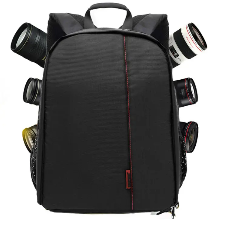 JUNYUAN Professional Waterproof Nylon Dslr Camera Backpack Bag