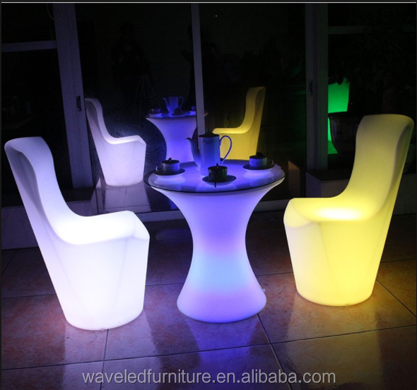 Отличное качество, кофейный стул 16 RGB с подсветкой, светодиодный кофейный столик