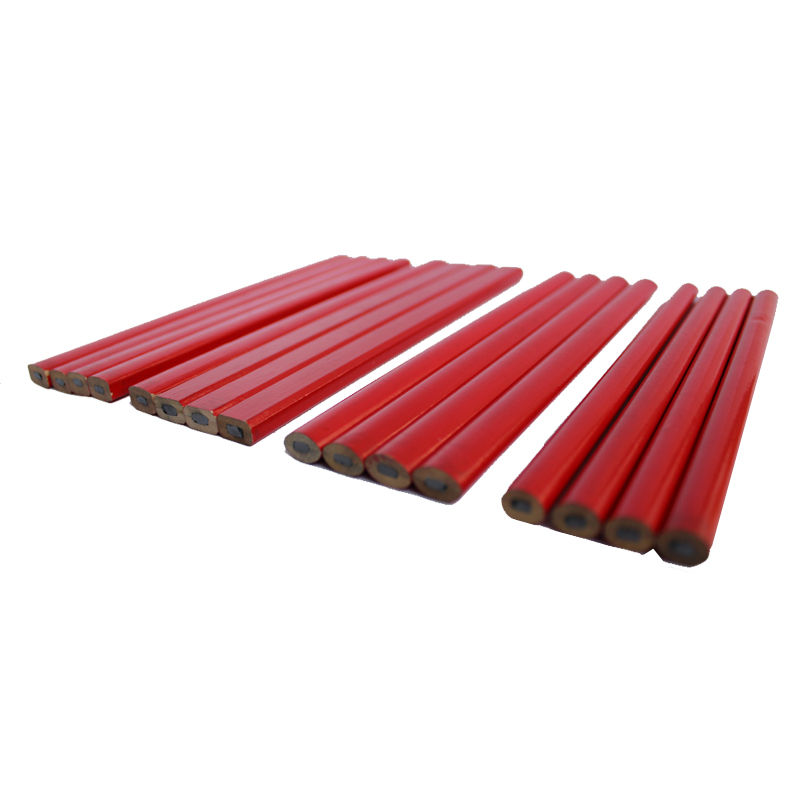 Good quality and low price Personalized 7 Inches Custom Printed Carpenter Pencils For Construction Custom Pencil