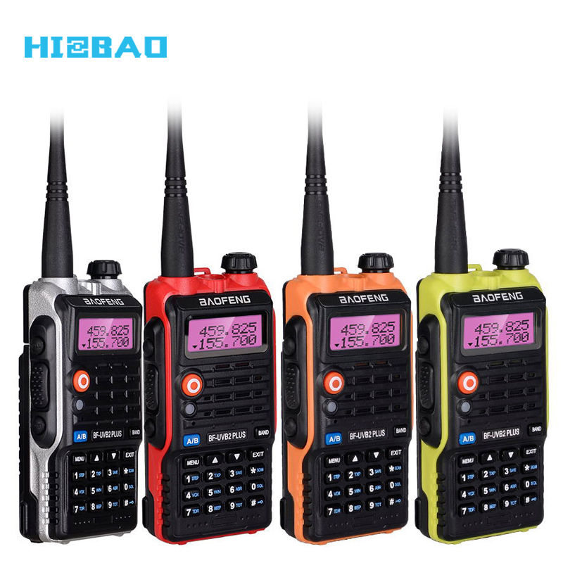 Популярная Двухдиапазонная рация дальнего действия 8 Вт Baofeng UVB2 Plus Ham Radio