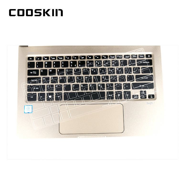 Силиконовые CE ROHS сертификат OEM/ODM пользовательские Клавиатура ноутбука кожи