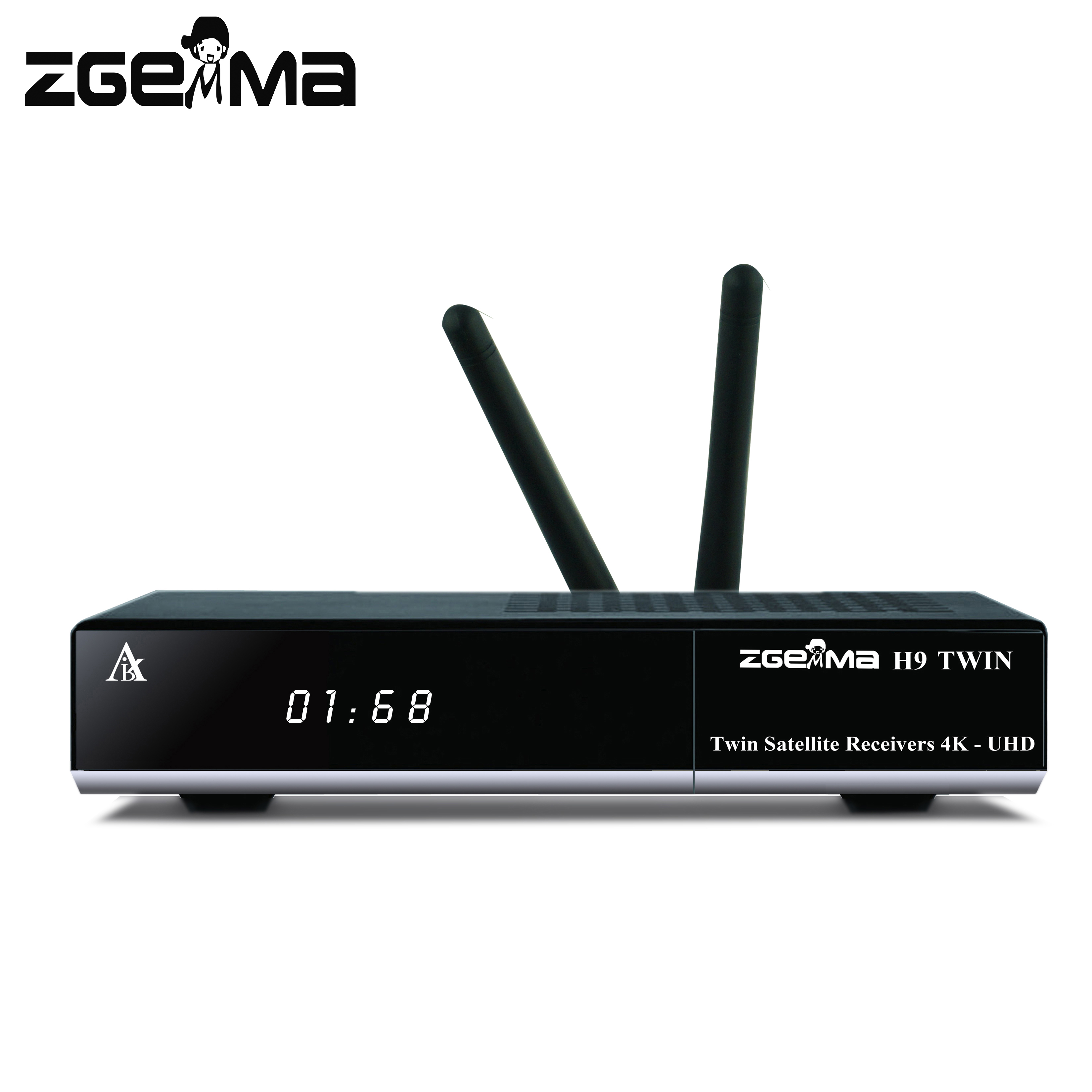 UHD 4K спутниковый ТВ-приемник twin dvb s2x мультипотоковый тюнер CA + twin CI plus zgemma H9 twin