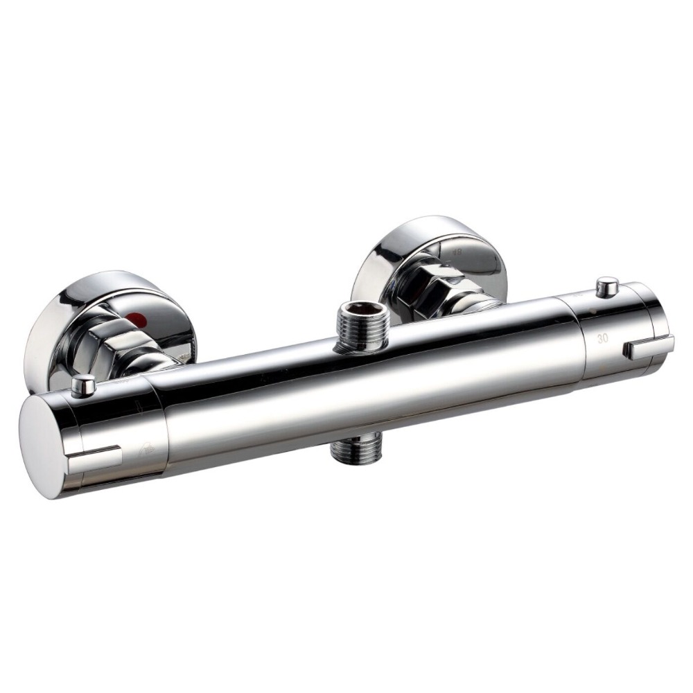 GH-512306-07 OEM Термостатический смеситель для душа набор 2 розетки подвергается настенный смеситель для душа