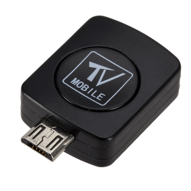 ТВ-приставка с микро-USB DVB-T TV, цифровой мобильный тюнер, приемник-ключ для телефона Android