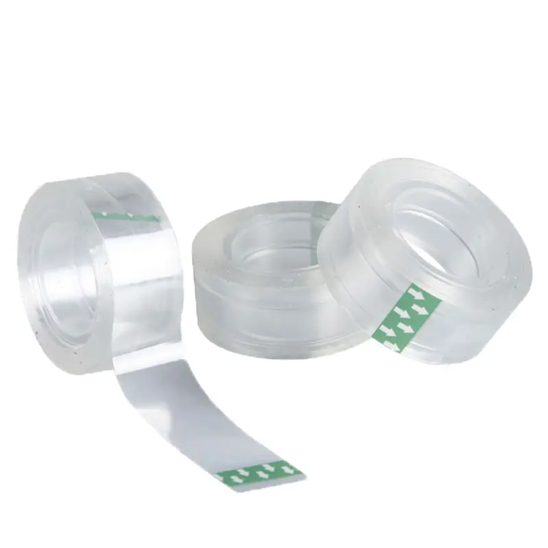 Adhesive Stationary Small Super Clear Bopp Single Sided Office School Stationery Tape