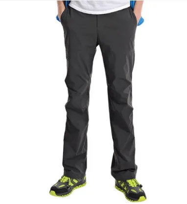 Wholesale hot sales Eco-friendly men water repellent quick dry track pants outdoor sports hiking trousers