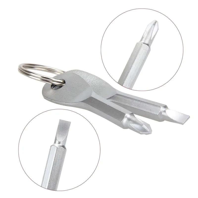 Excellent quality portable precision impact screwdriver bit set mini tool screwdriver set with keychain repair kit