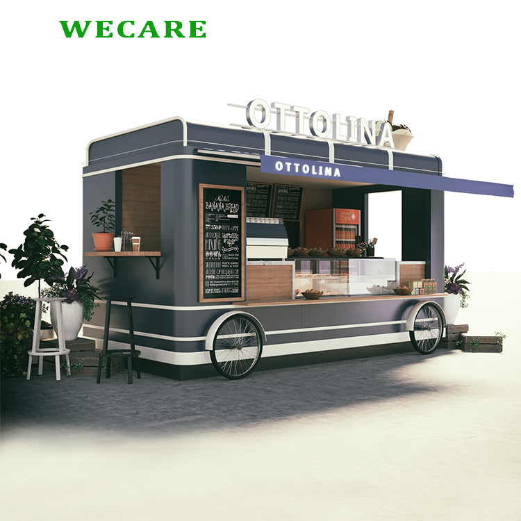 WECARE новый дизайн Заводская цена уличный магазин кофе киоск с CE