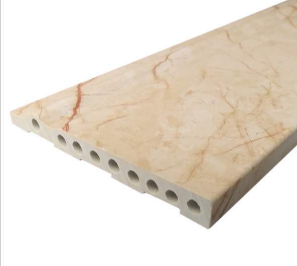 Мраморный дизайн ПВХ для кафельной плитки (tile trim) искусственный мрамор литья и дверная рама