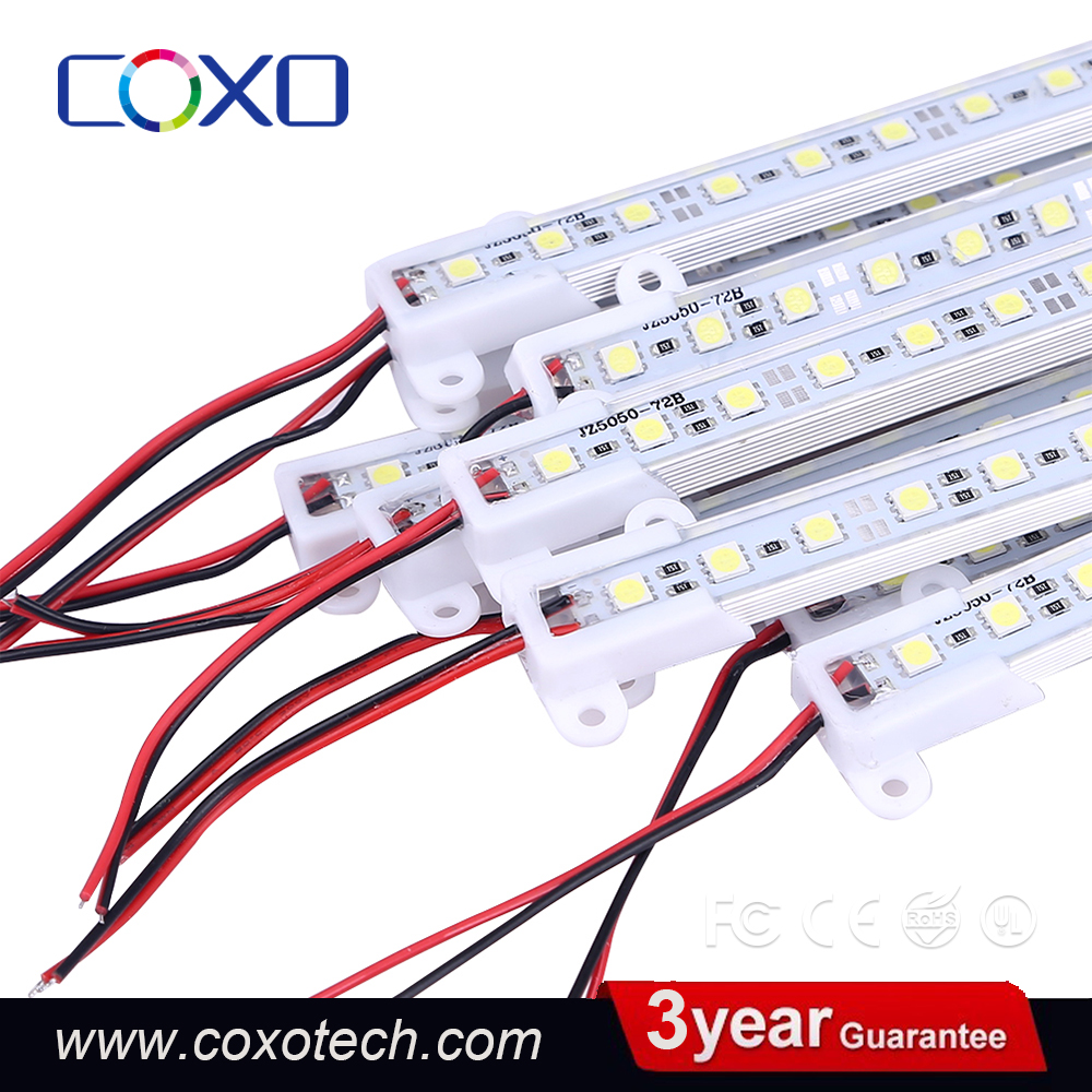 Высокое качество DC 12V 5050 3528 2835 Водонепроницаемый Rigid Светодиодный потолочный свет прокладки Бар