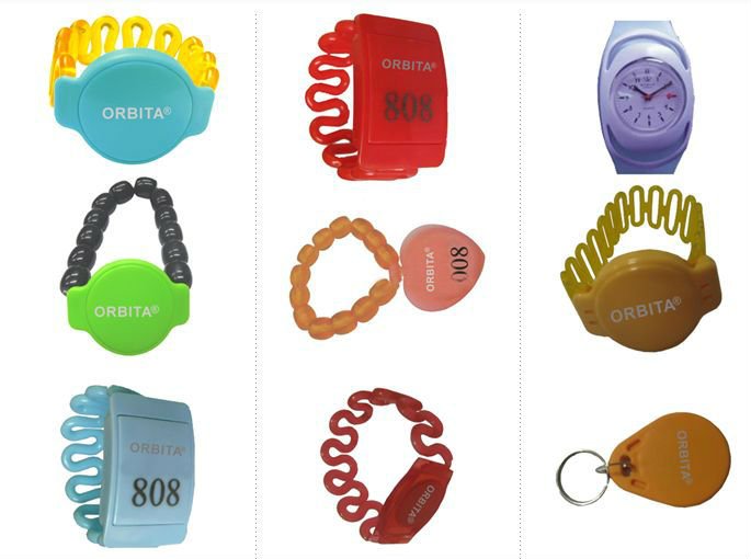 Красочный Rfid карты, Sanua блокировка браслет ID карты