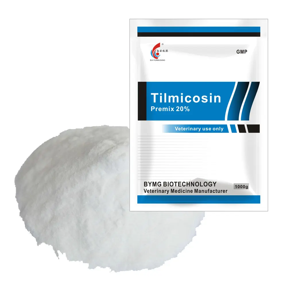 Vet drugs tilmicosin phosphate premix 20% for animals