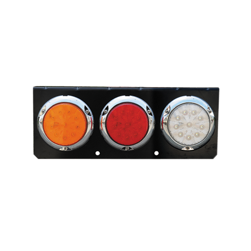 3X10 LED водонепроницаемый IP67 прицепы грузовик RV задний фонарь комбинации лампы Включите обратный красный янтарь белый
