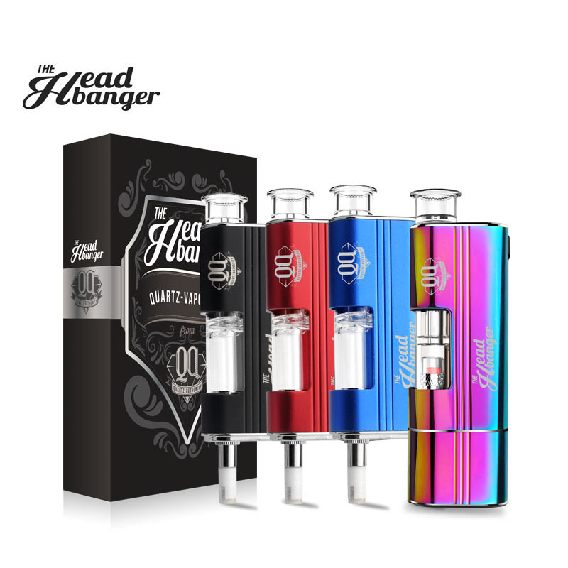 Airistech HeadBanger 2-в-1 Dip-N-Dab комплект Vape ручка для Воска Вапоризатор с свинцово кислотная батарея II и переменное напряжение 3,4/3,7/4,0 v от одного легкая домашняя одежда