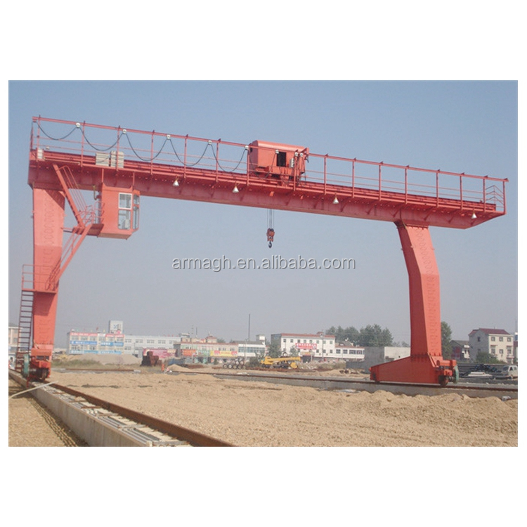 lifting monorail double beam gantry crane double girder container gantry crane price