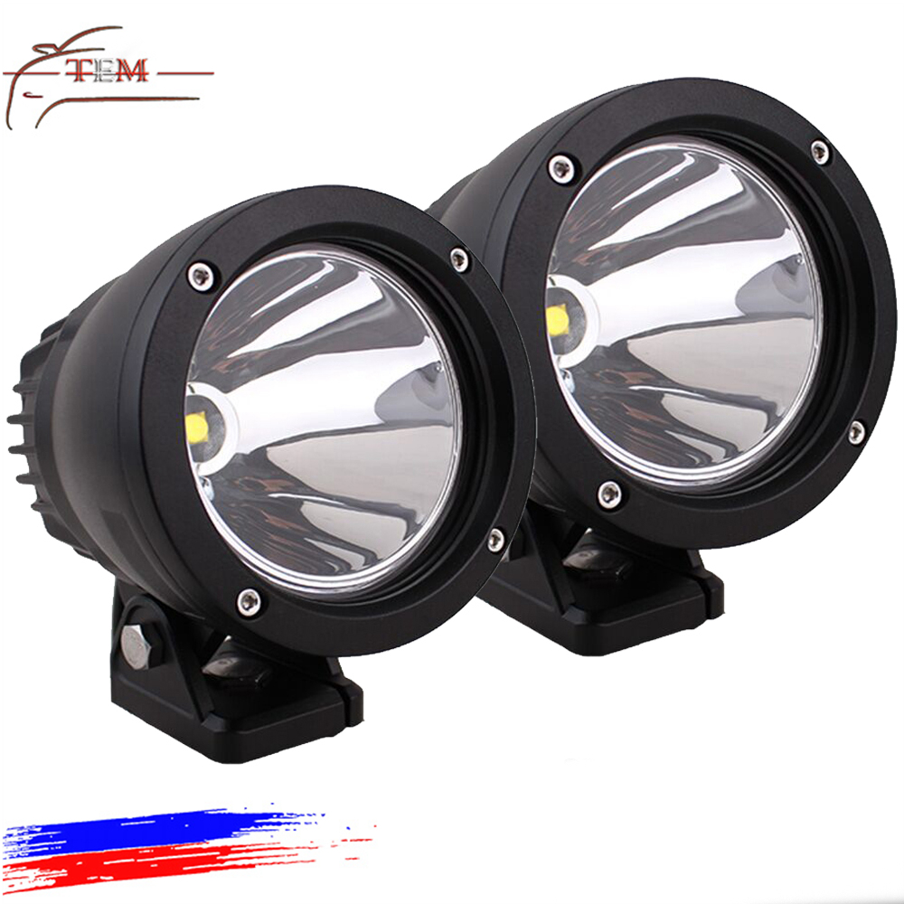 Автомобиль пятно света LED 25 Вт светодиодные фары дальнего света работы лампы Offroad пятно света