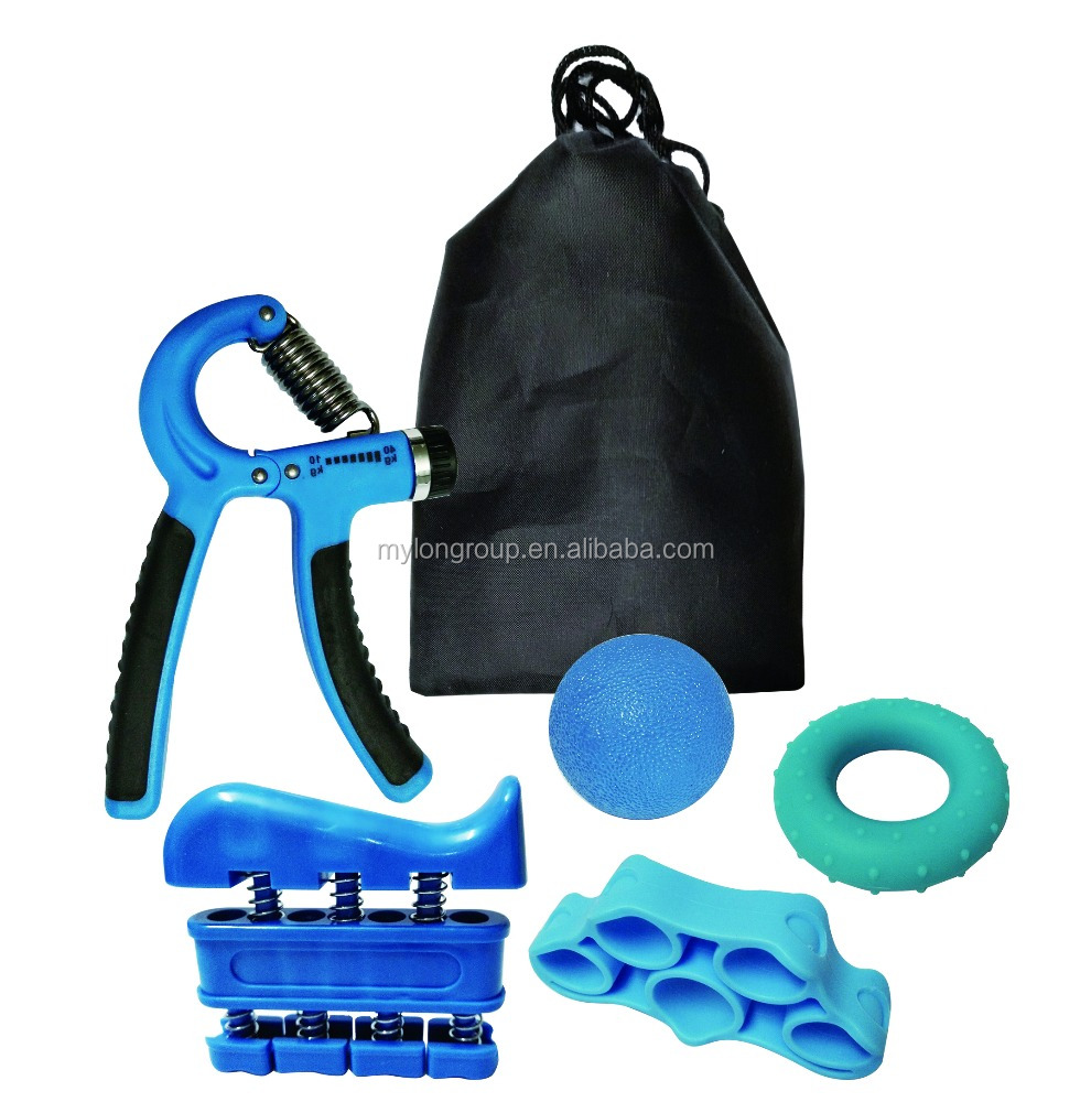 Ручка Strengthener Exerciser Kit (5 упак.) ручка s палец Укрепитель рук тренажер сцепление кольцо растягиватель для пальцев