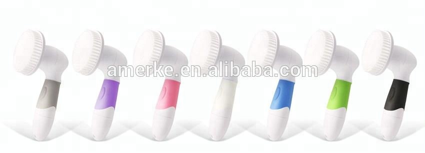 Shenzhen beauty machine facial spa brush beauty care personal 5 in 1 face cleansing brush