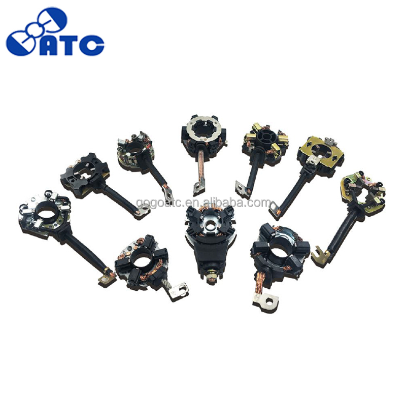 starter carbon brush holder for automotive generators