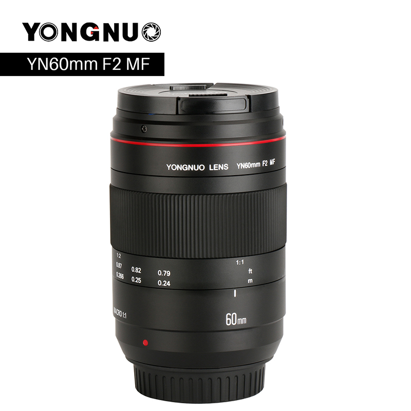 Макрообъектив для камеры Yongnuo YN60mm F2 MF с большой апертурой