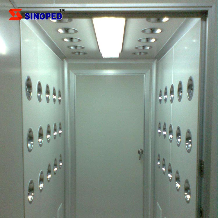 Душ Cleanroom с вращающейся дверью