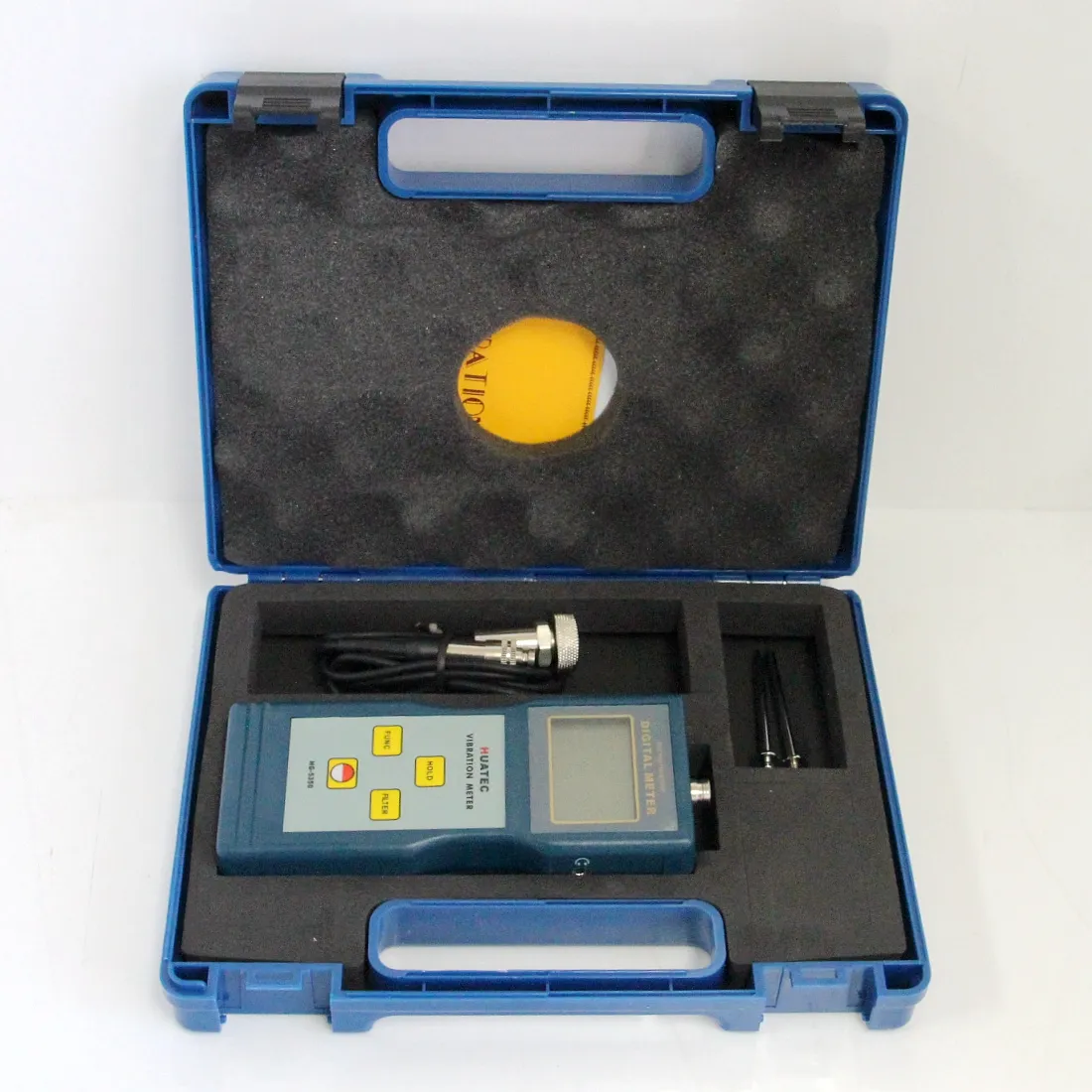 China Supply HG5350 Portable Vibration Measuring Instrument Vibration Meter With Low Battery Indicator