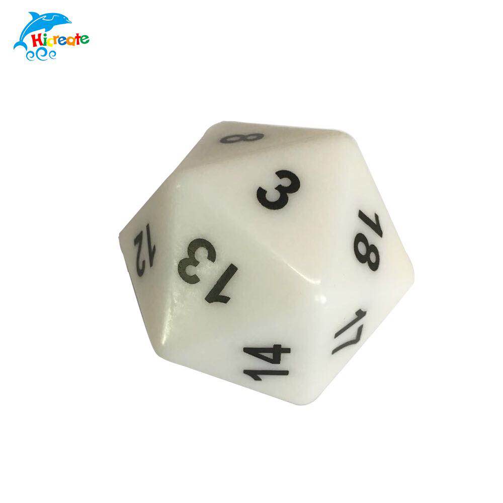 20 боковых костей на заказ, крупные кости d20
