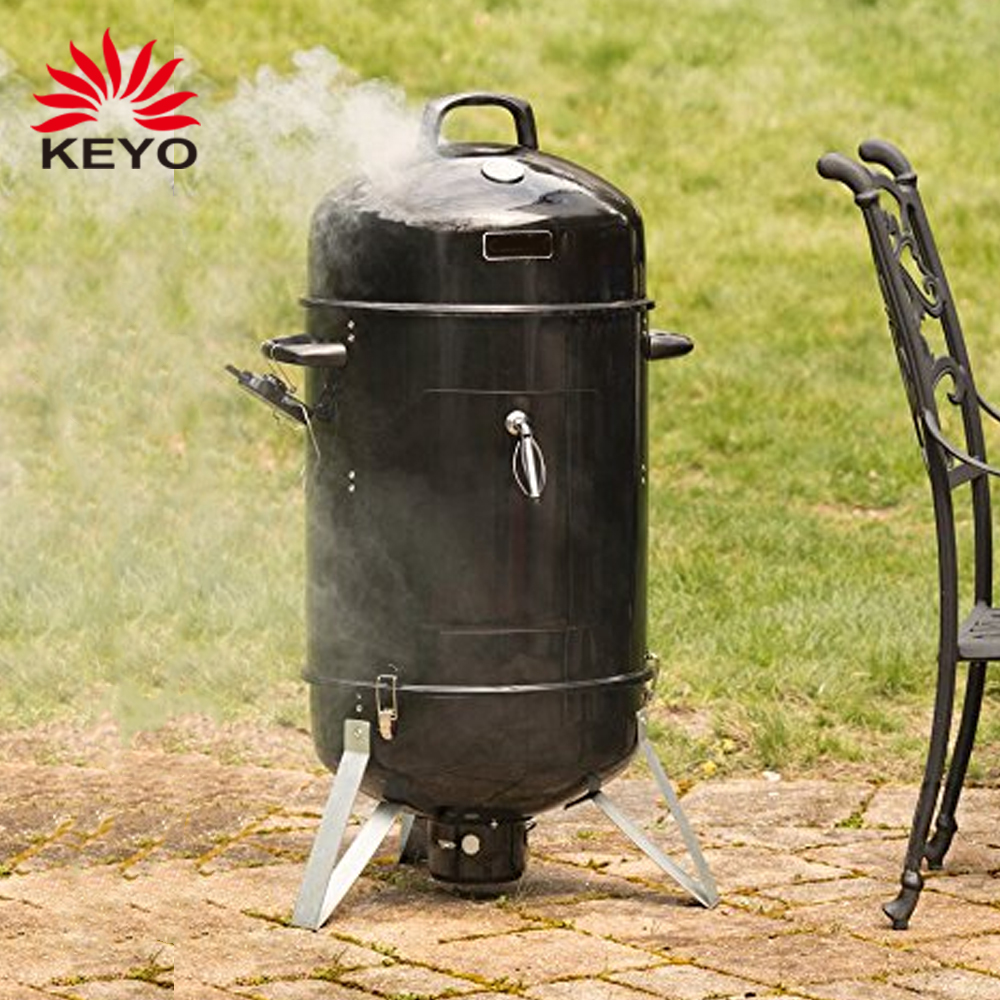 Кейо 18 "Открытый Кемпинг Heavy Duty барбекю вертикальный ствол барбекю куриное мясо