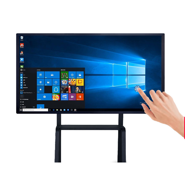ОС Android/windows, 60 "65" дюймов Все-в-одном мониторе сенсорного экрана взаимодействующее whiteboard E-платы ЖК-дисплей светодиодный смарт для обучения удовлетворить