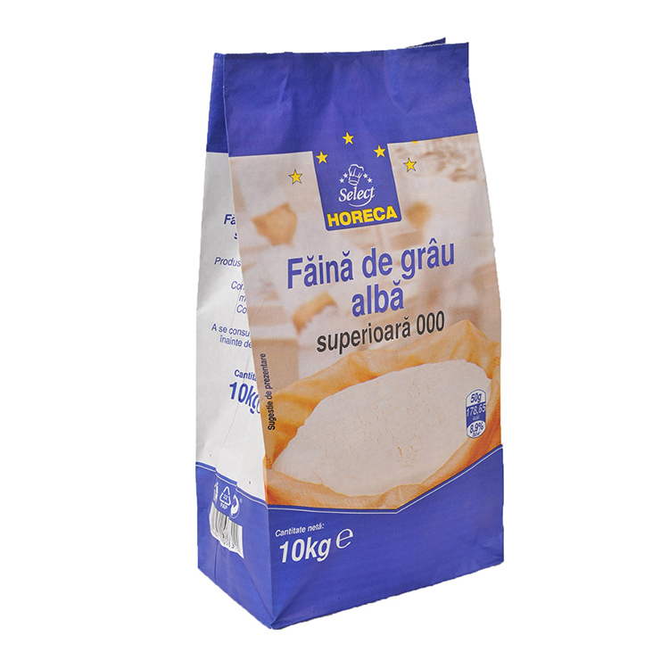 Оптовая продажа 10 20 30 40 кг водонепроницаемый Compostable экологичный крафт-бумажный мешок для упаковки муки