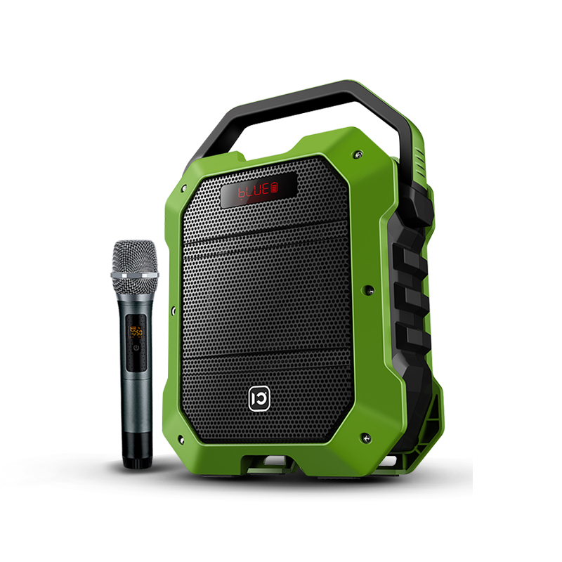 SHIDU 80W powerful bass and tweeter loudspeaker wireless karaoke speaker