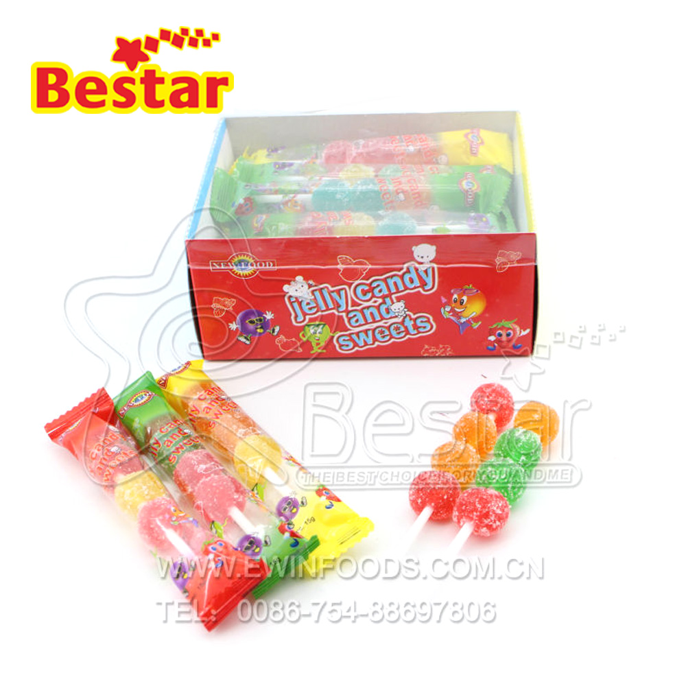 Waxberry Carrageenan Soft Jelly Ball Candy /Traffic Light Jelly Candy