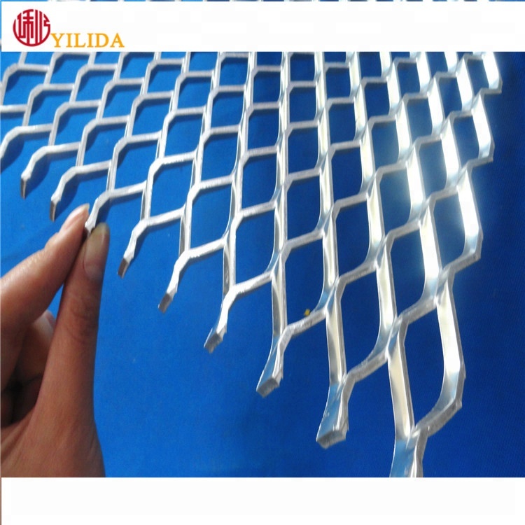 Diamond Hole Aluminum Expanded Metal Mesh