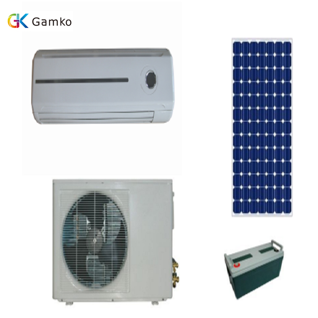 Заводская оптовая цена 12000btu гибридный солнечный кондиционер Солнечный для солнечной системы